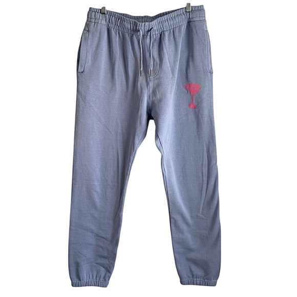 Hot Mess Alix Earle Tini Time Cotton Blend Drawstring Tapered Sweatpants Medium - Picture 1 of 5